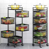 Multi-Tier Rolling Storage Cart
