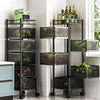 Multi-Tier Rolling Storage Cart