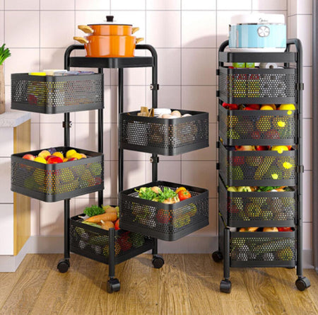 Rolling Storage Baskets