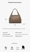 Fashionable Korean-style Large-capacity Leather Handbag