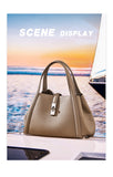 Fashionable Korean-style Large-capacity Leather Handbag