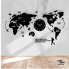 WORLD MAP WALL CLOCK – Premium Quality